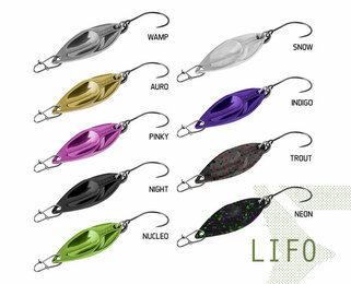 Delphin LIFO Lepel 2,5g – Forel & Baars Kunstaas Enkelhaak