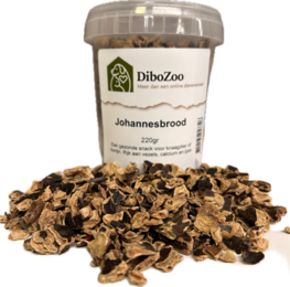 DiboZoo Johannesbrood 220g – Gezonde snack voor knaagdieren en konijnen DiboZoo Johannesbrood 220g – Gezonde snack voor knaagdieren en konijnen