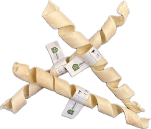 DiboZoo Runderhuid Wokkel 45 cm | Kauwsnack Hond