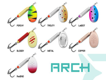 Delphin ARCH Spinner – UV Kunstaas voor Roofvis