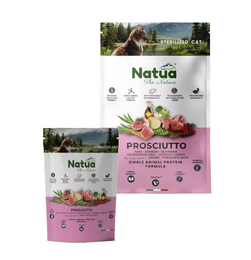 Natua Sterilised Pork Kattenbrokjes Graanvrij