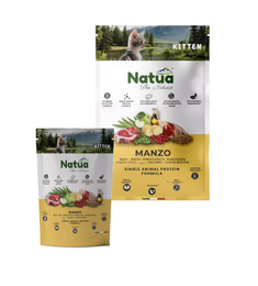 Natua Kittenbrokjes Beef – Graanvrij Droogvoer Kitten