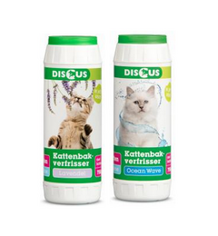 Discus Kattenbak Geurverdrijver 750g – Lavendel & Ocean
