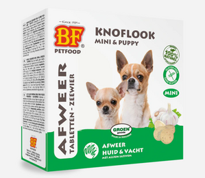 Biofood tabletten knoflook zeewier mini