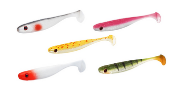 Delphin Rippa Shad 5cm - Realistisch Kunstaas voor Roofvis