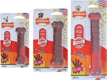 Nylabone Flavor Frenzy Beef & Jerky Kauwbot 