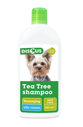 Discus Tea Tree & Aloë Vera Shampoo – Anti-Roos Hond 300ml