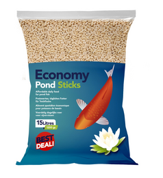 SuperFish Vijversticks 15 Liter - Drijvend Vijvervoer