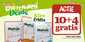 Natua kittenvoer pouch 70 gram | 2 smaken