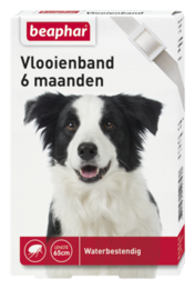 Beaphar Vlooienband Hond Wit