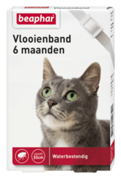 Beaphar Vlooienband Kat Wit