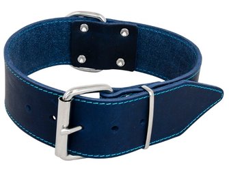 Jack en Vanilla Halsband Blauw Breed