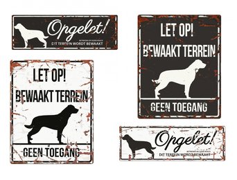 Waakbord Rottweiler NL