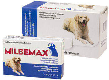 Milbemax Ontwormtablet Hond 4 Tabletten