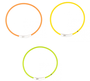 Lichtgevende Halsband USB 45cm