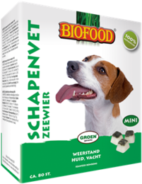 Biofood Schapenvet Mini Zeewier 80 st.