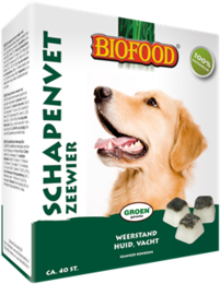 Biofood Schapenvet Maxi Zeewier 40 st.