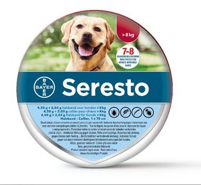 Seresto Vlooienband Tekenband Hond vanaf 8kg