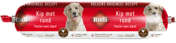 Rodi kip met rund 400 gram