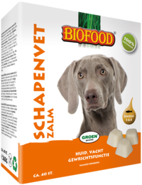 Biofood Schapenvet Maxi Zalm 40 st.