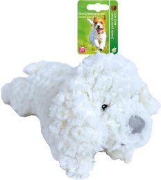 Pluche Hond Wit 34cm 