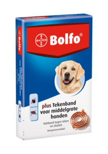 Bolfo Plus Tekenband middelgrote hond